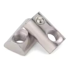 M5 nickel-plated carbon steel roll-in T-nuts for 2020